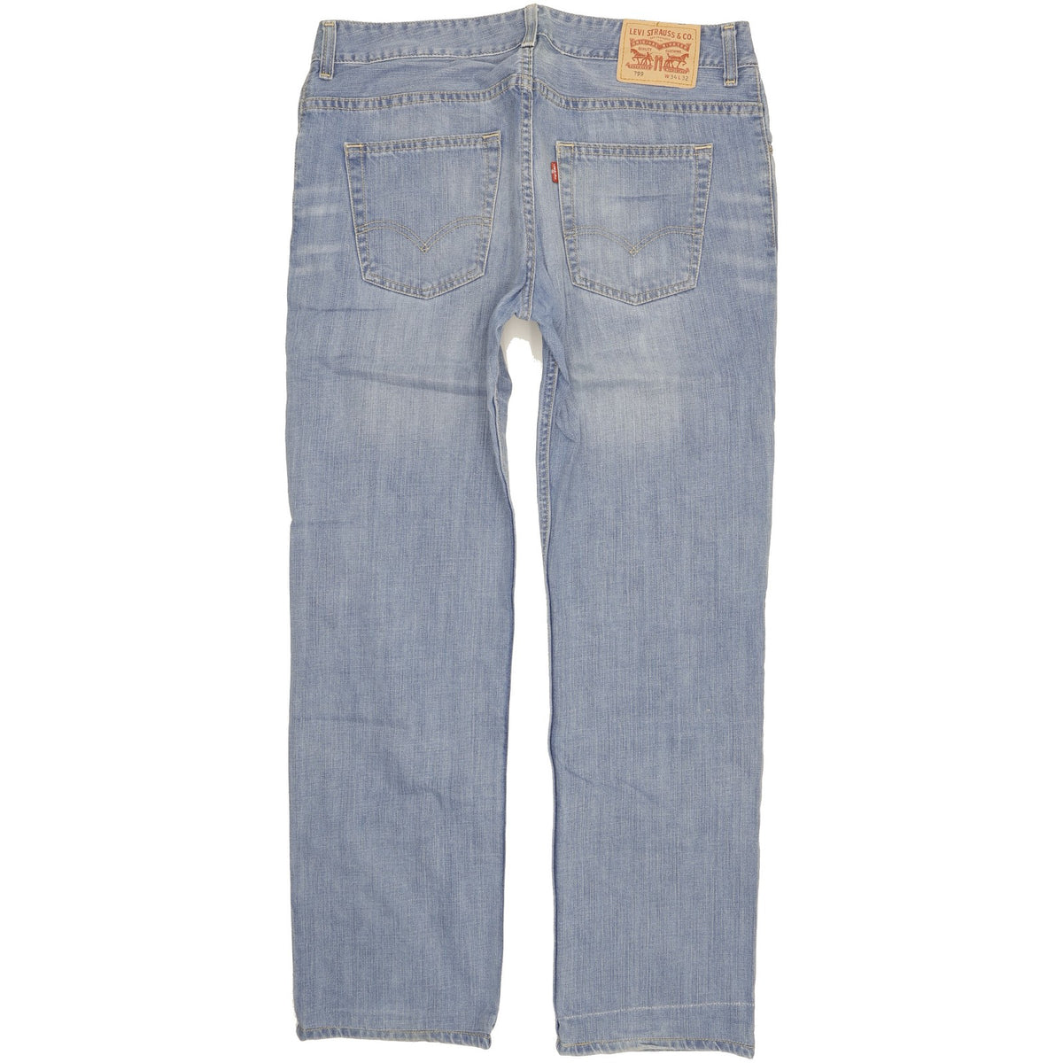 Levi's 799 Men Blue Straight Regular Jeans W34 L31