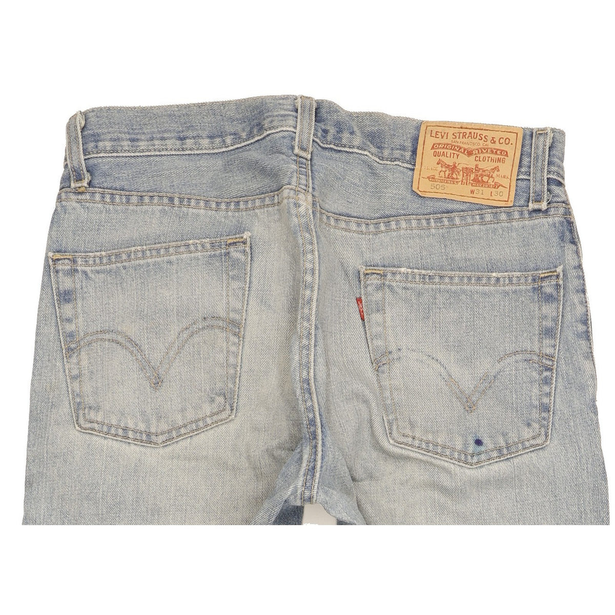 Levi's 505 Men Blue Straight Regular Jeans W31 L30
