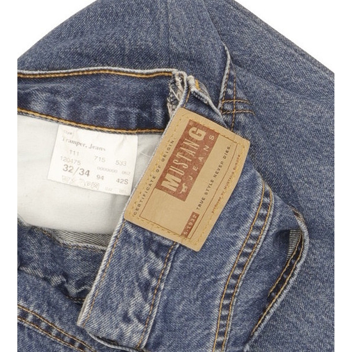 Mustang Tramper Men Blue Straight Regular Jeans W30 L27