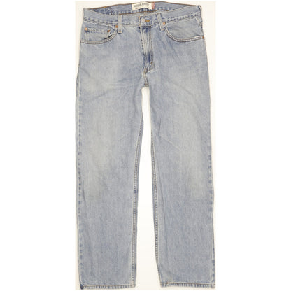 Levi's 505 Men Blue Straight Regular Jeans W34 L30
