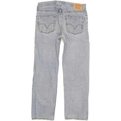 Levi's 505 Men Blue Straight Regular Jeans W34 L30