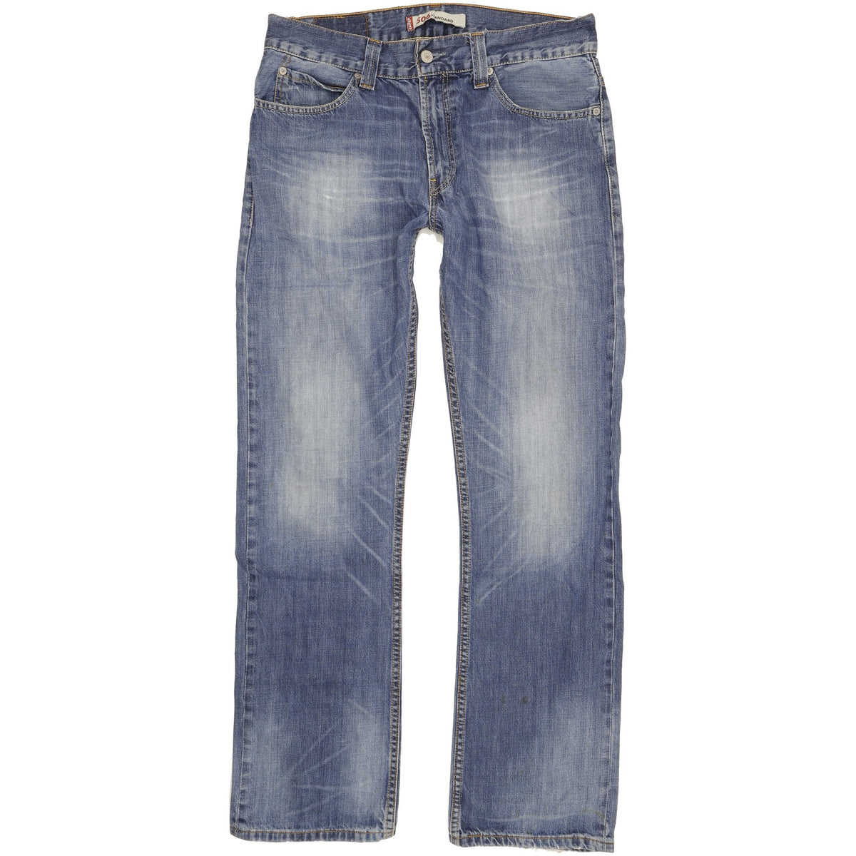 Levi's 506 Men Blue Straight Regular Jeans W34 L33
