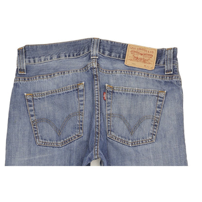 Levi's 506 Men Blue Straight Regular Jeans W34 L33