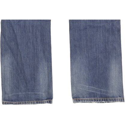 Levi's 506 Men Blue Straight Regular Jeans W34 L33