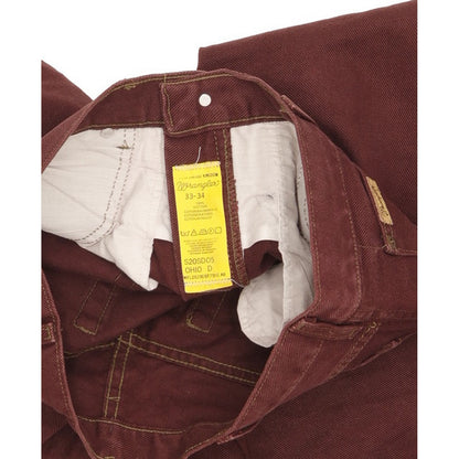 Wrangler Ohio Men Purple Tapered Regular Jeans W33 L34