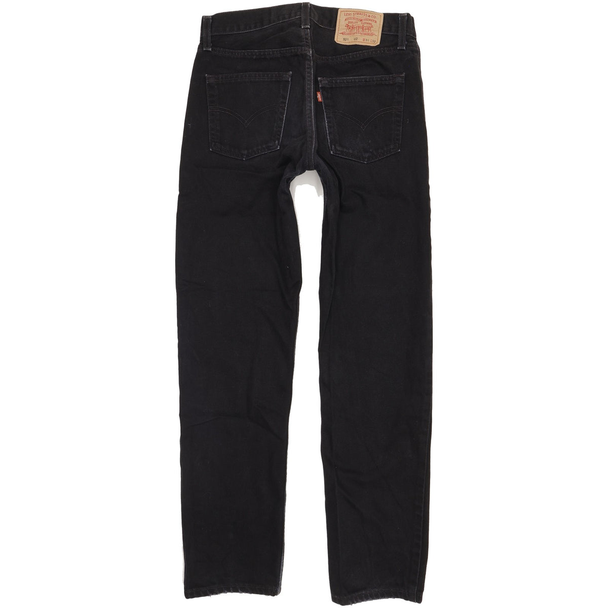Levi's 521 Men Black Straight Regular Jeans W31 L31