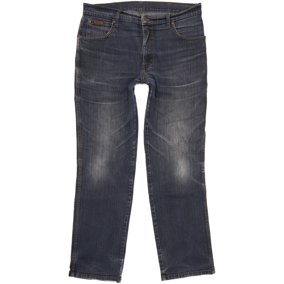 Wrangler Texas Men Blue Straight Regular Stretch Jeans W34 L31