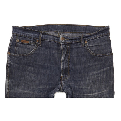 Wrangler Texas Men Blue Straight Regular Stretch Jeans W34 L31