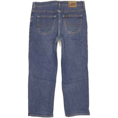 Lee Brooklyn Men Blue Straight Regular Stretch Jeans W36 L26