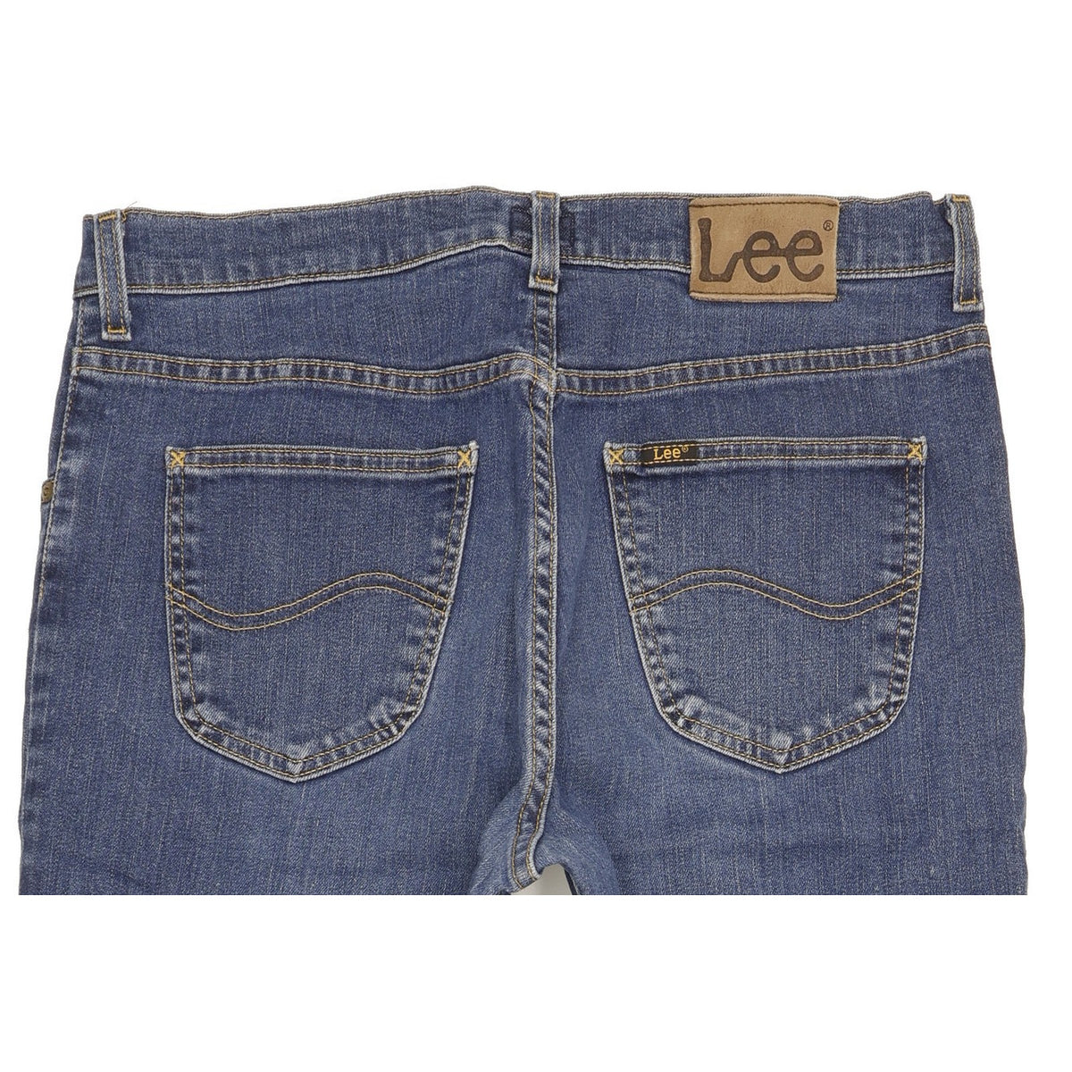 Lee Brooklyn Men Blue Straight Regular Stretch Jeans W36 L26