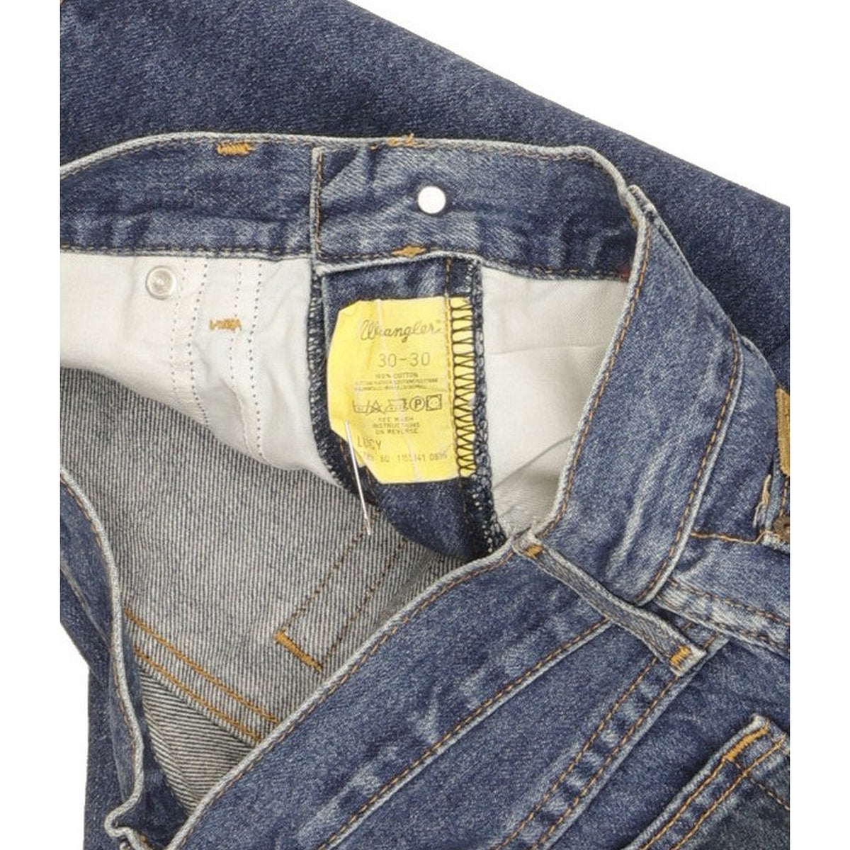Wrangler Lucy Blue Straight Regular Jeans High Waisted W29 L28