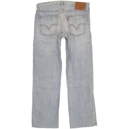 Levi's 514 Men Blue Straight Slim Jeans W34 L30