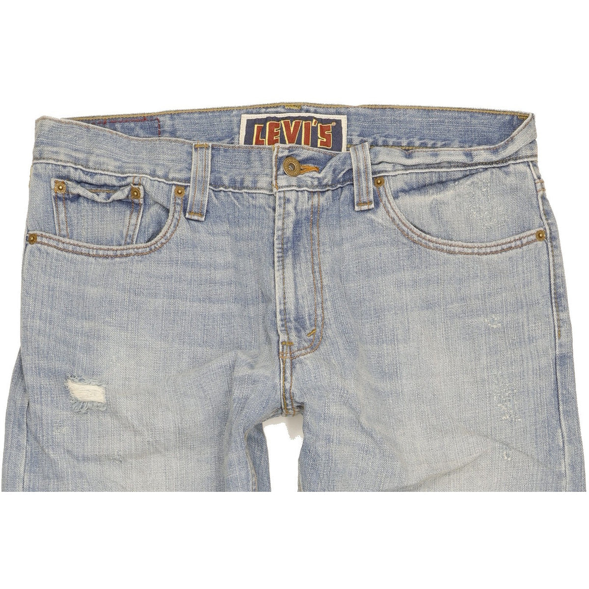 Levi's 514 Men Blue Straight Slim Jeans W34 L30