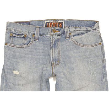 Levi's 514 Men Blue Straight Slim Jeans W34 L30