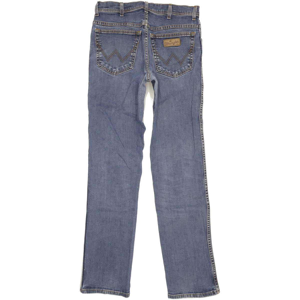 Wrangler Texas Men Blue Straight Regular Stretch Jeans W33 L34