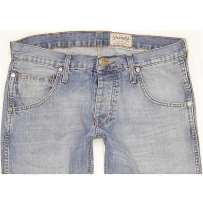 Wrangler Spencer Men Blue Straight Regular Jeans W31 L30