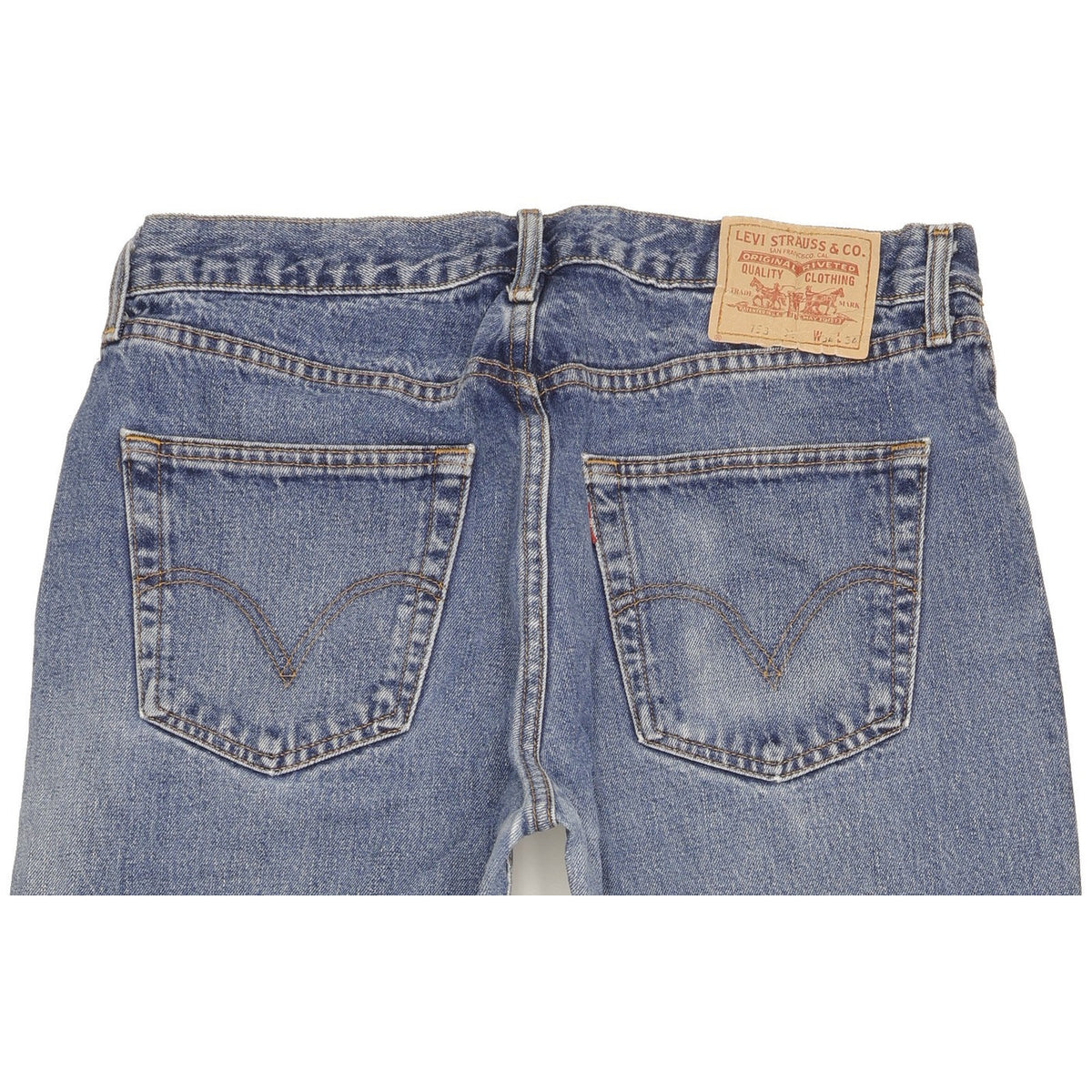 Levi's 753 Men Blue Straight Regular Jeans W34 L30