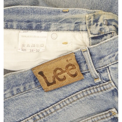Lee Men Blue Tapered Regular Jeans W34 L26