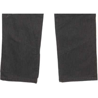 Wrangler Texas Men Black Straight Regular Stretch Jeans W33 L34