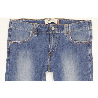Levi's 525 Women Blue Bootcut Regular Stretch Jeans W36 L28