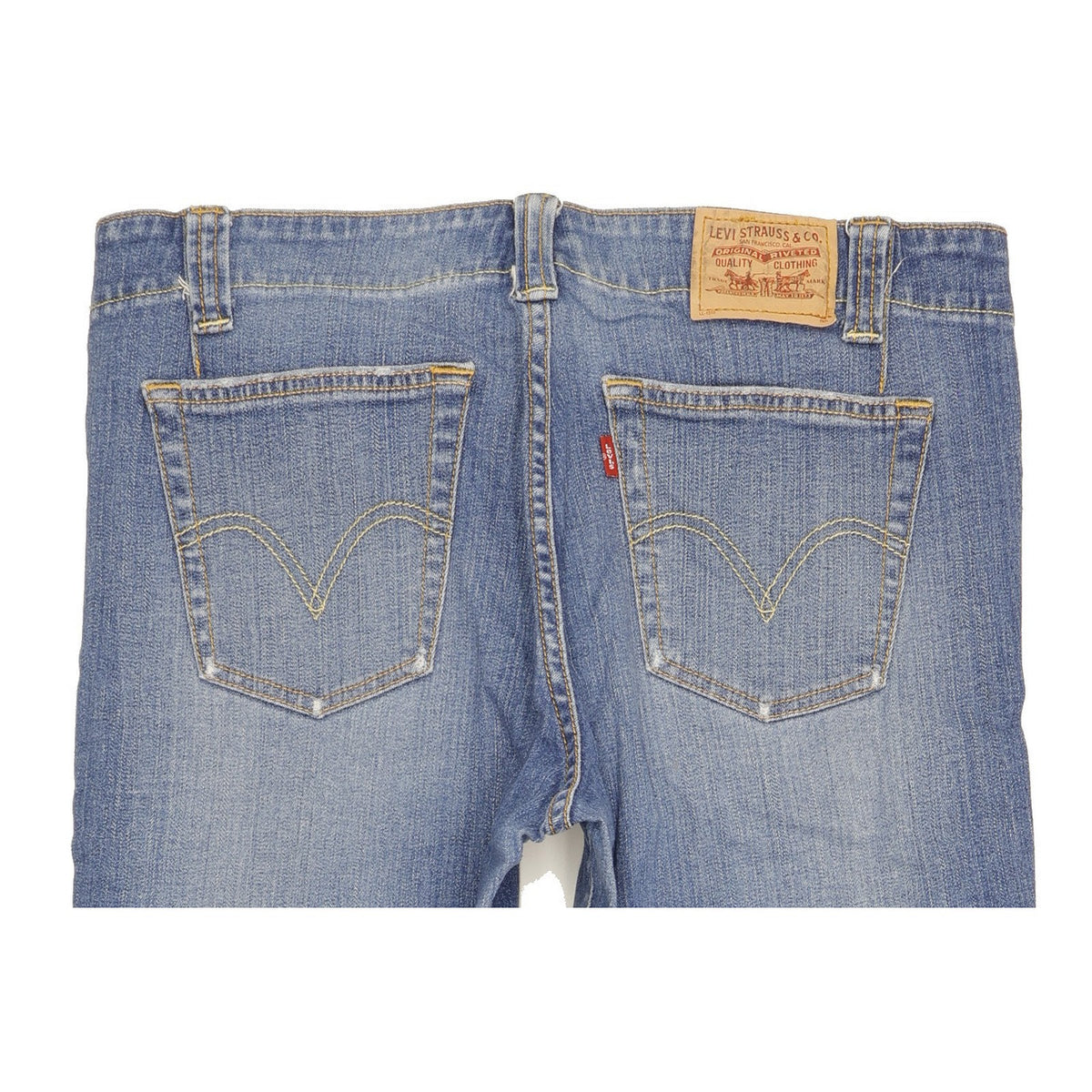 Levi's 525 Women Blue Bootcut Regular Stretch Jeans W36 L28