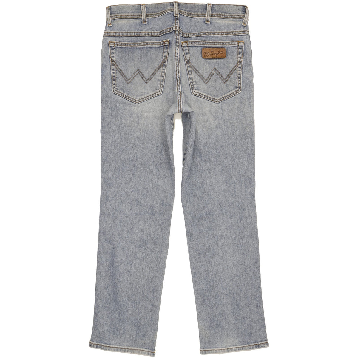 Wrangler Texas Men Blue Straight Regular Stretch Jeans W33 L30