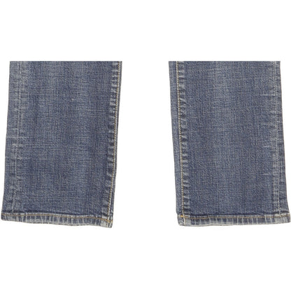 G-Star Women Blue Straight Slim Stretch Jeans W26 L32