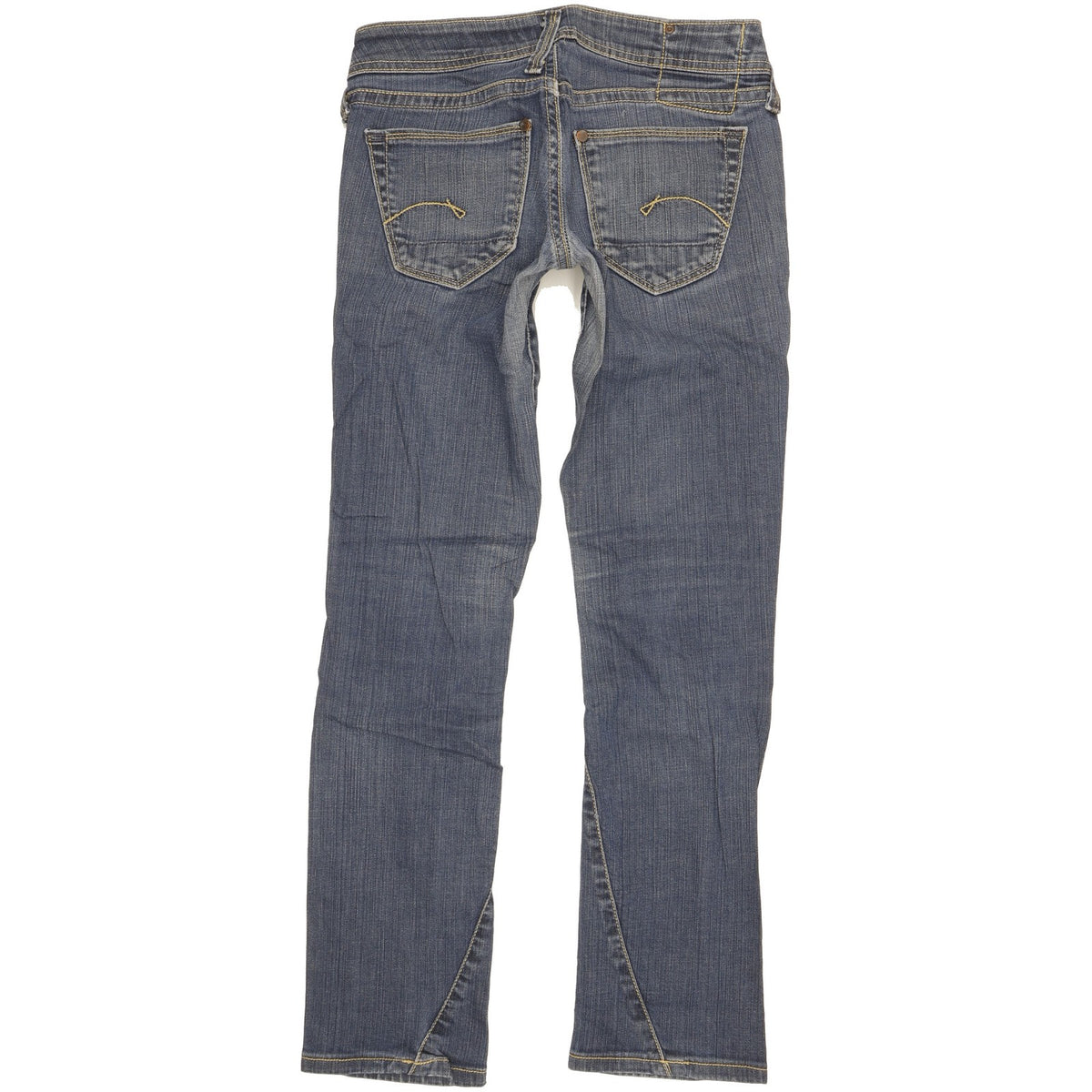 G-Star Core Women Blue Straight Slim Stretch Jeans W26 L28