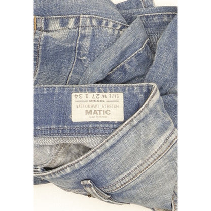 Diesel Matic Men Blue Tapered Slim Stretch Jeans W27 L29