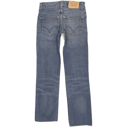 Levi's 511 Men Blue Straight Slim Jeans W28 L28