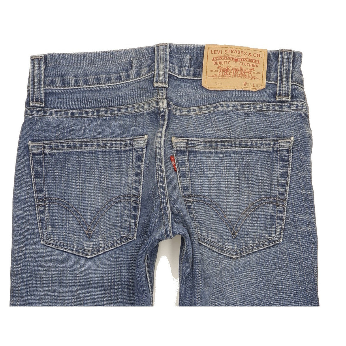 Levi's 511 Men Blue Straight Slim Jeans W28 L28