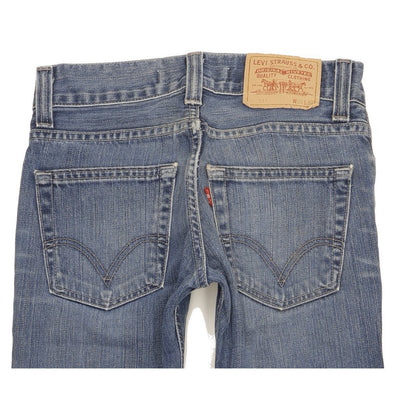 Levi's 511 Men Blue Straight Slim Jeans W28 L28