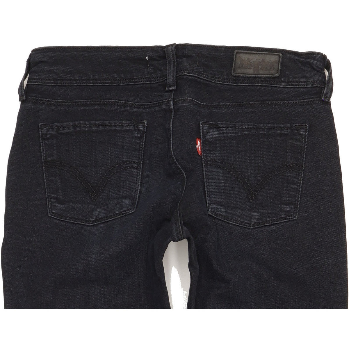 Levi's 751 Women Black Straight Slim Jeans W30 L31