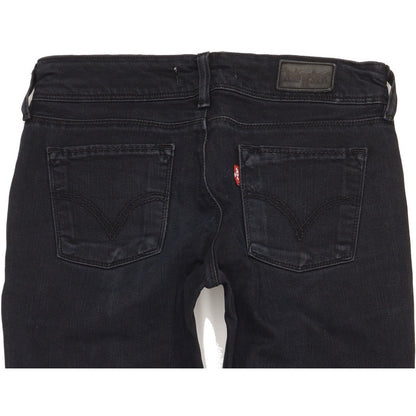 Levi's 751 Women Black Straight Slim Jeans W30 L31