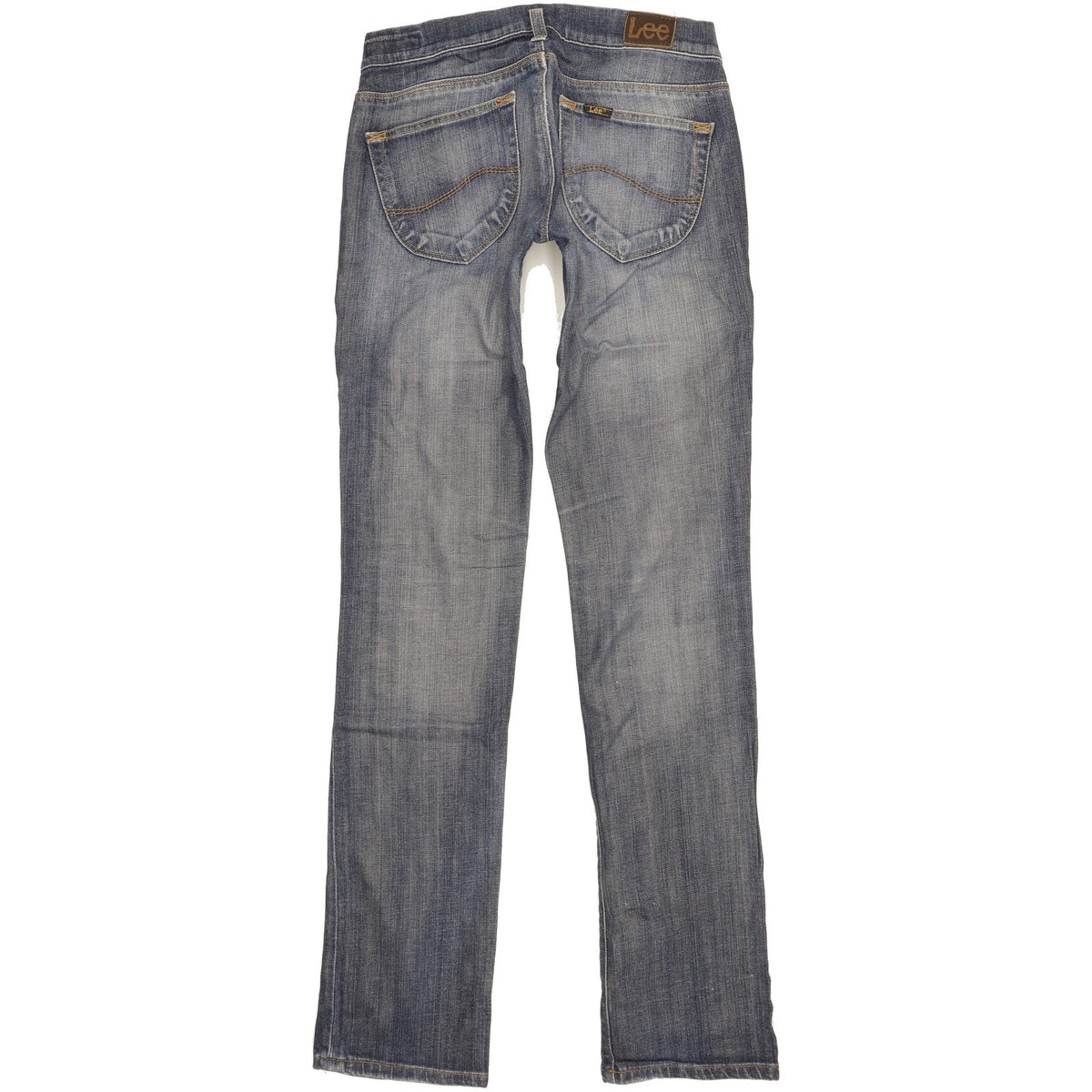 Lee Lynn Women Blue Straight Slim Stretch Jeans W27 L33