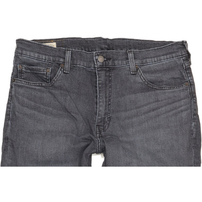 Levi's 511 Men Grey Straight Slim Stretch Jeans W36 L33