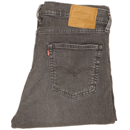 Levi's 511 Men Grey Straight Slim Stretch Jeans W36 L33