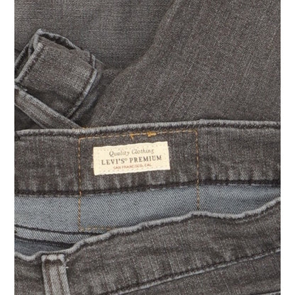 Levi's 511 Men Grey Straight Slim Stretch Jeans W36 L33