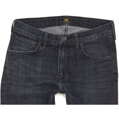 Lee Luke Men Navy Skinny Slim Jeans W30 L32