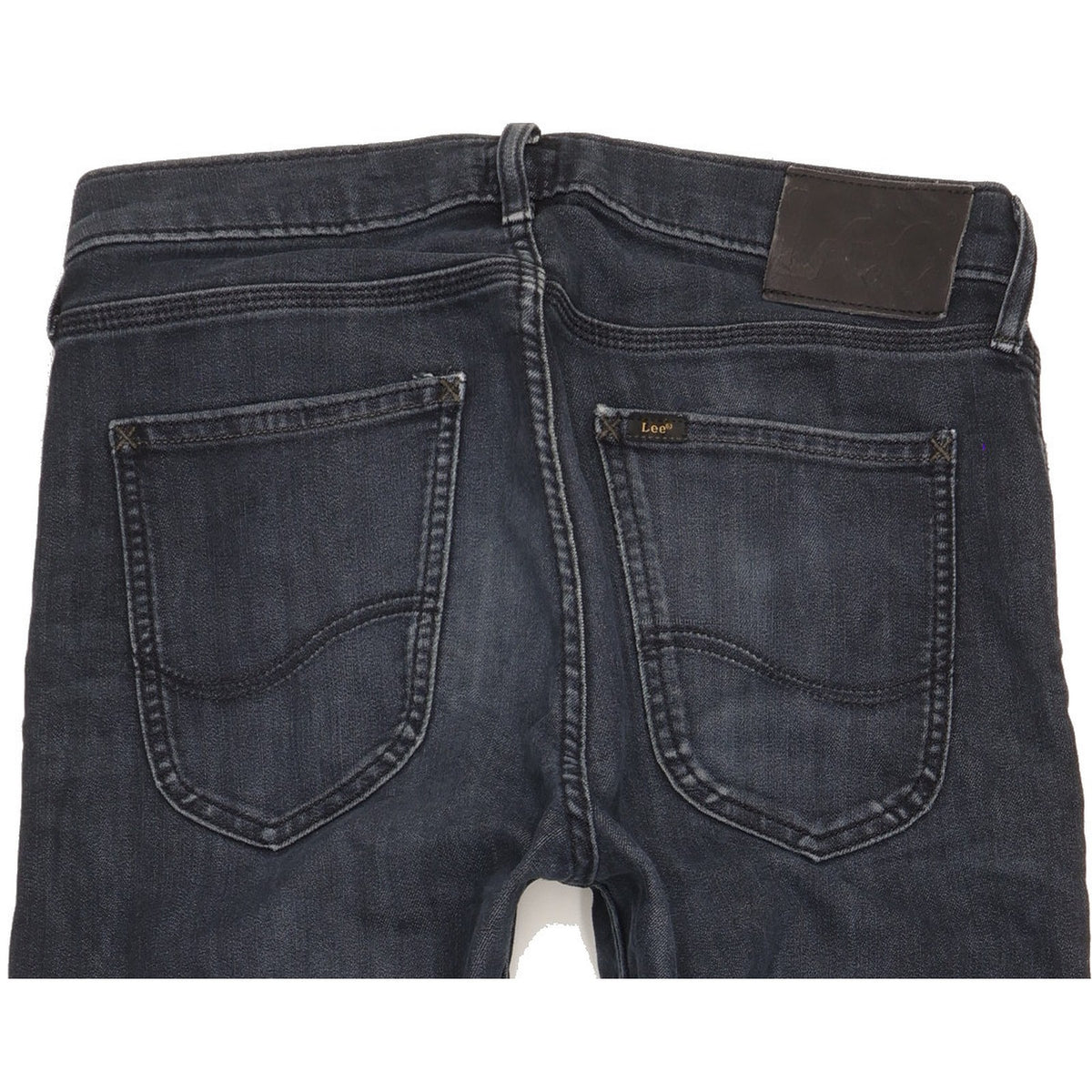 Lee Luke Men Navy Skinny Slim Jeans W30 L32