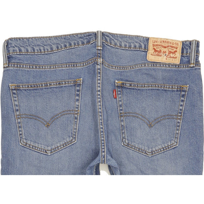 Levi's 511 Men Blue Straight Slim Stretch Jeans W36 L30