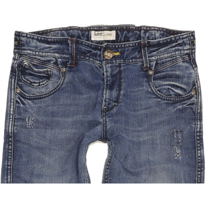 Lee Glennville Women Blue Skinny Slim Stretch Jeans W27 L29