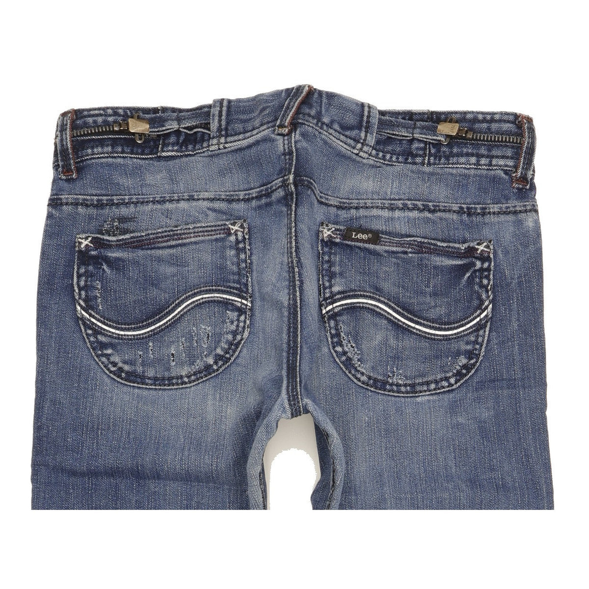 Lee Glennville Women Blue Skinny Slim Stretch Jeans W27 L29