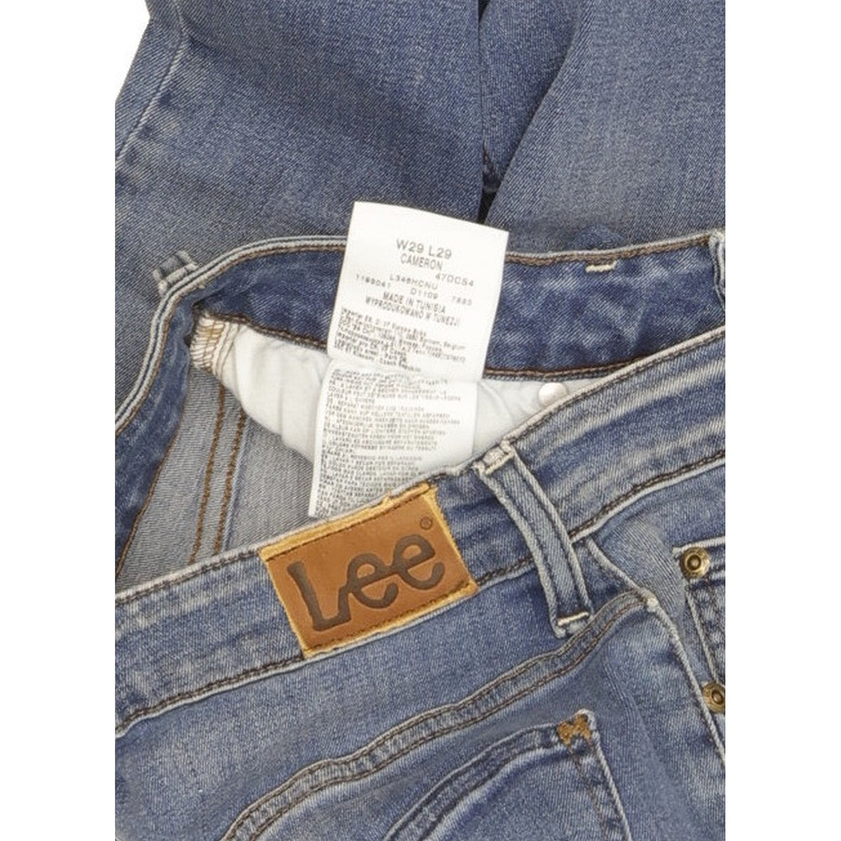 Lee Cameron Women Blue Bootcut Slim Stretch Jeans W29 L29