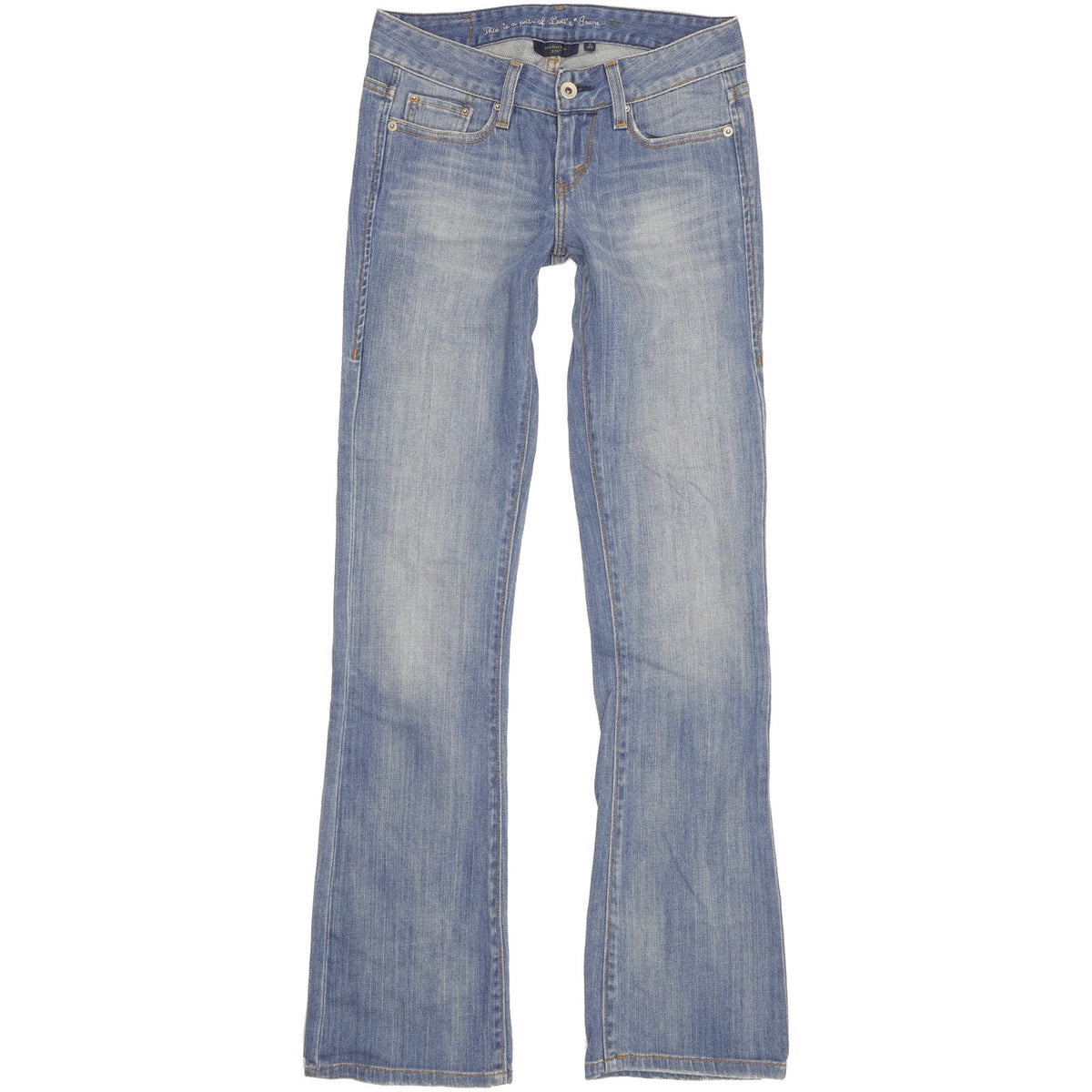Levi's 553 Women Blue Bootcut Slim Stretch Jeans W25 L33