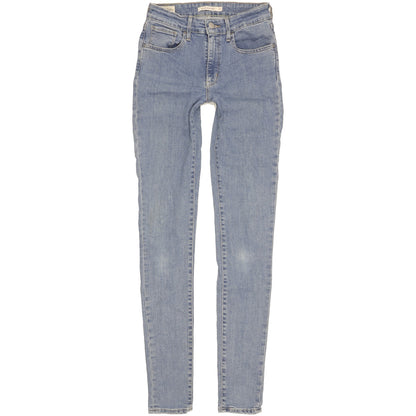Levi's 721 Women Blue Skinny Slim Stretch Jeans W27 L34