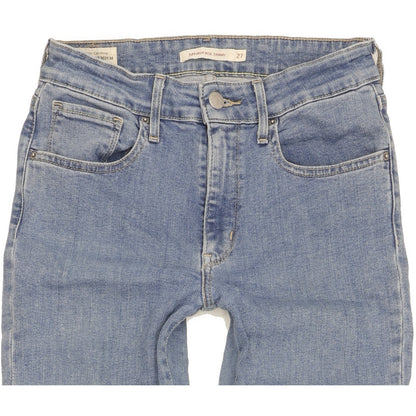 Levi's 721 Women Blue Skinny Slim Stretch Jeans W27 L34