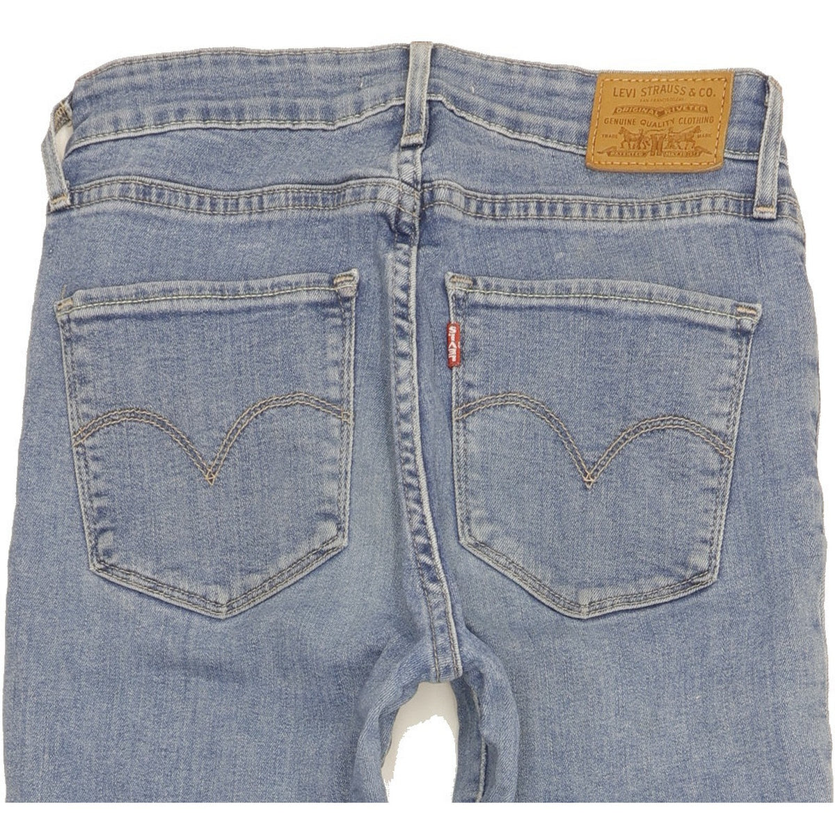 Levi's 721 Women Blue Skinny Slim Stretch Jeans W27 L34