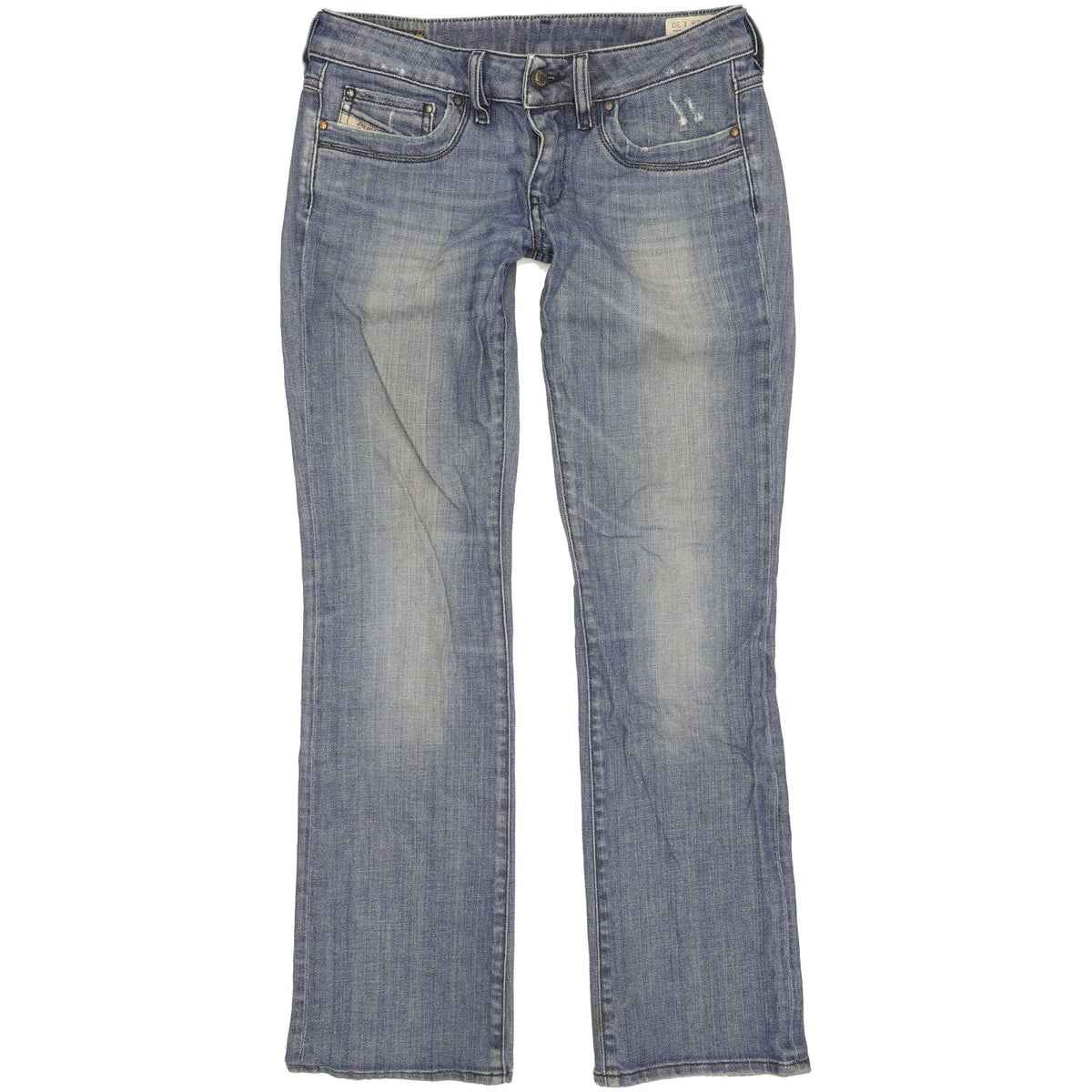 Diesel Ronhary Men Blue Straight Slim Stretch Jeans W28 L30
