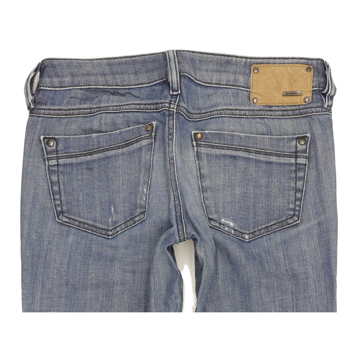 Diesel Ronhary Men Blue Straight Slim Stretch Jeans W28 L30